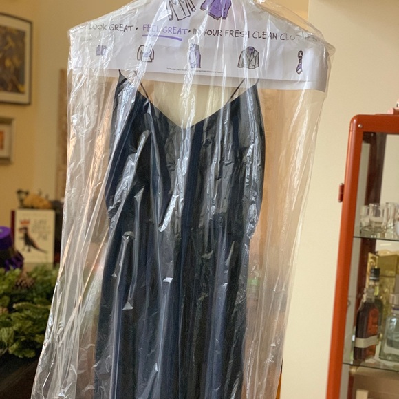 Jenny Yoo Innes Chiffon Navy Dress - Picture 4 of 7